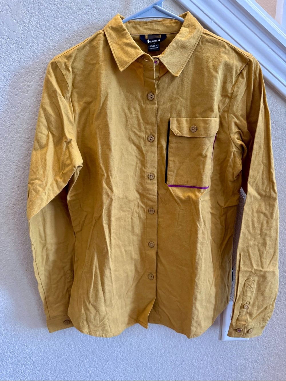Cotopaxi Fresco Organic Flannel Shirt SAMPLE, Women's, S, NWOT